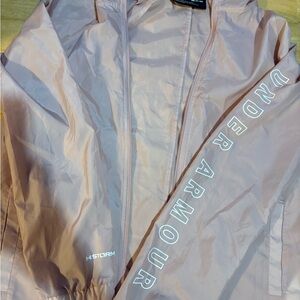 Under Armour Light Pink Windbreaker